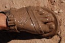 muddy foot