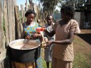 lunch program serving