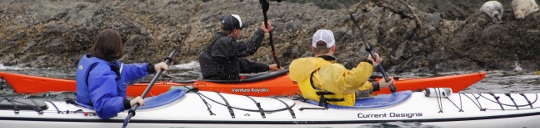 Kai Staats - kayaking in the San Juan Islands