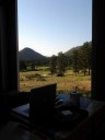 Kai Staats - Sunrise from the barn, Buffalo Peak Ranch