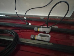 Solar Subaru: water tight cabling by Kai Staats