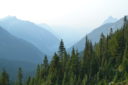 Smoke filled valley, Washington Cascades, by Kai Staats