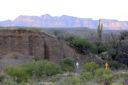 Sunset over the San Pedro river valley - by Kai Staats